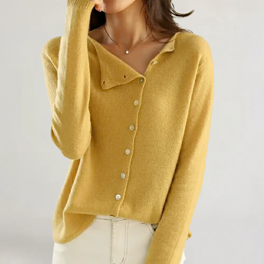 FIORELLA | GILET IN LANA FINE ELEGANTE