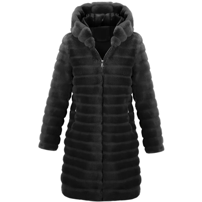 Loren | Cappotto invernale di lusso in pelliccia sintetica