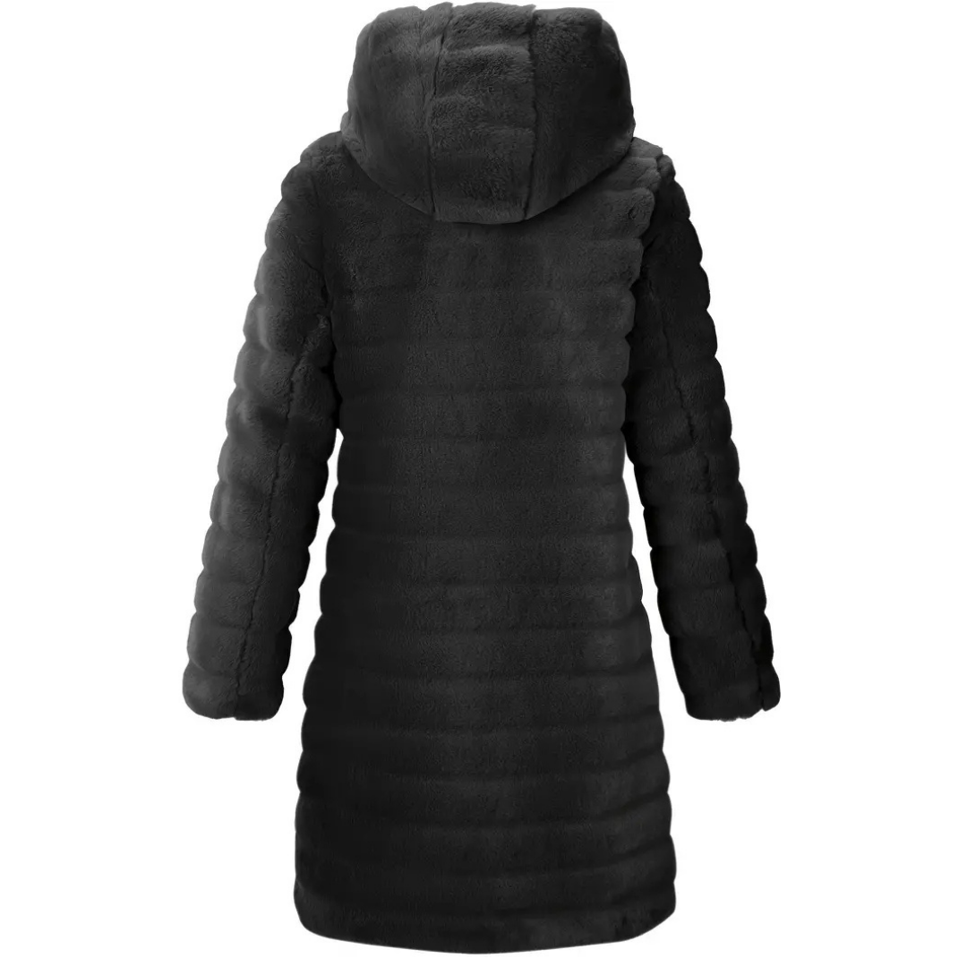 Loren | Cappotto invernale di lusso in pelliccia sintetica