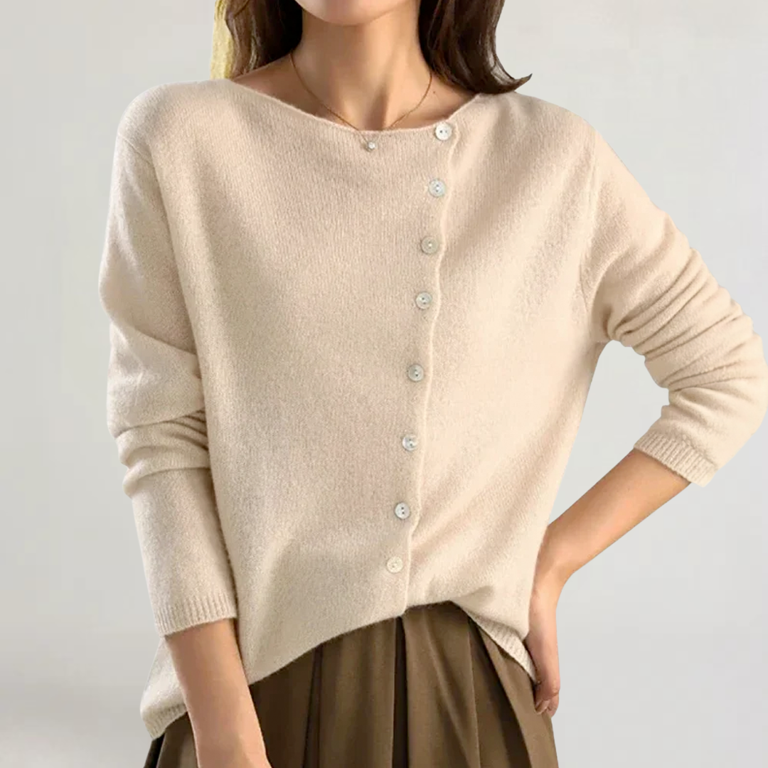 FIORELLA | GILET IN LANA FINE ELEGANTE
