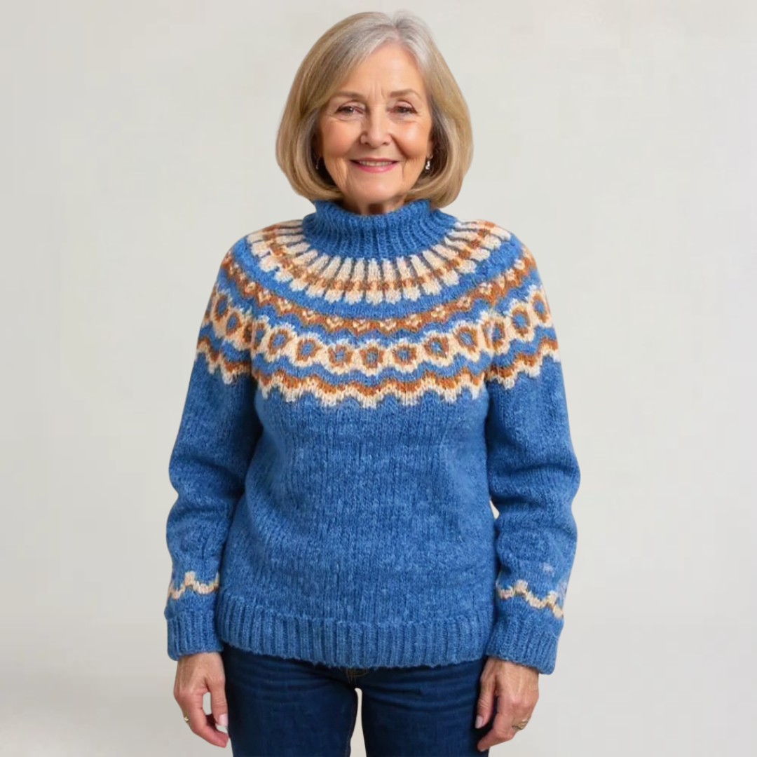 BRIANNA | MAGLIONE IN LANA MORBIDA ISPIRAZIONE VINTAGE NORDICA
