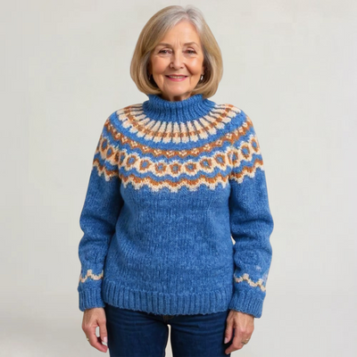 BRIANNA | MAGLIONE IN LANA MORBIDA ISPIRAZIONE VINTAGE NORDICA