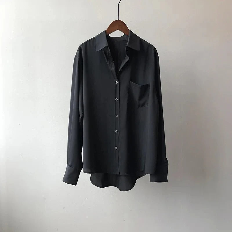 HARPER | CAMICIA BLOUSE IN TESSUTO MORBIDO