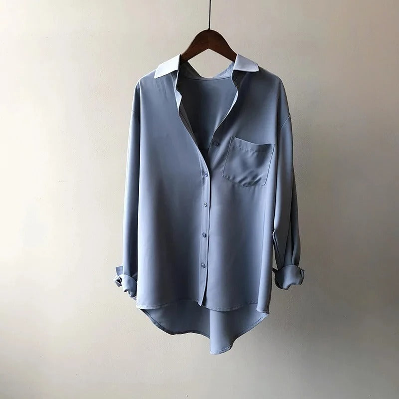 HARPER | CAMICIA BLOUSE IN TESSUTO MORBIDO