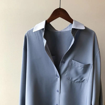 HARPER | CAMICIA BLOUSE IN TESSUTO MORBIDO