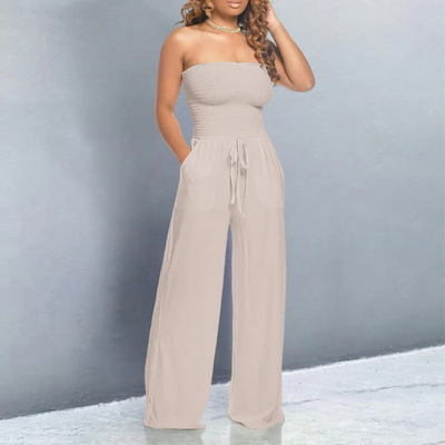 Claudia | Tuta casual senza spalle