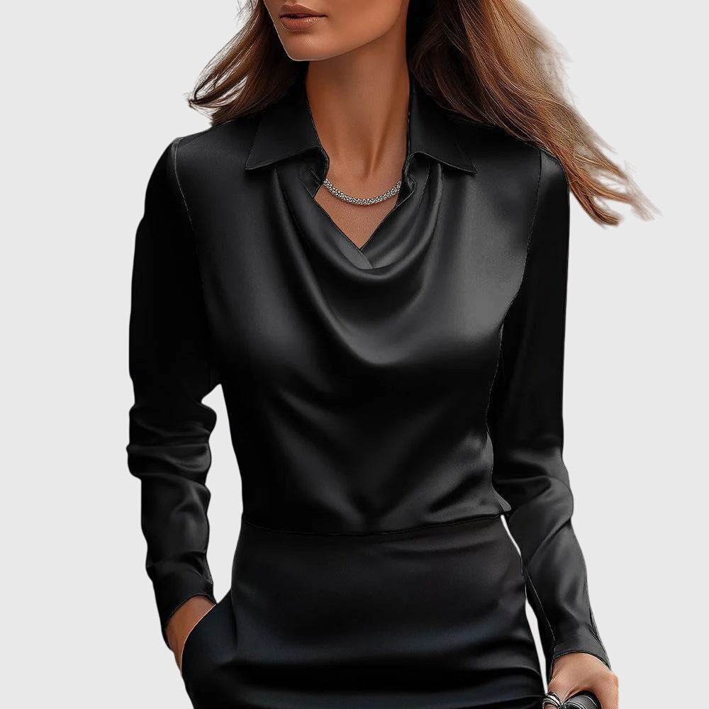 CONCETTA | BLUSA IN TESSUTO LEGGERO ELEGANTE