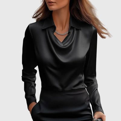CONCETTA | BLUSA IN TESSUTO LEGGERO ELEGANTE