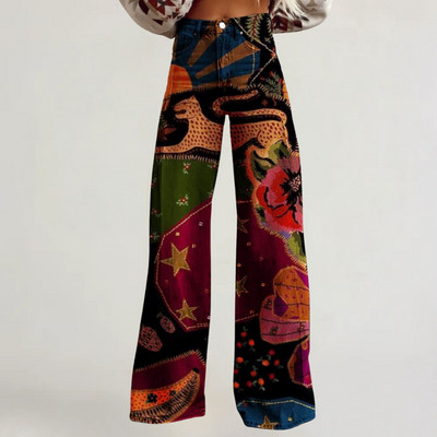 ARIANA | PANTALONI ARTIGIANALI ELEGANTI BOHEMIAN