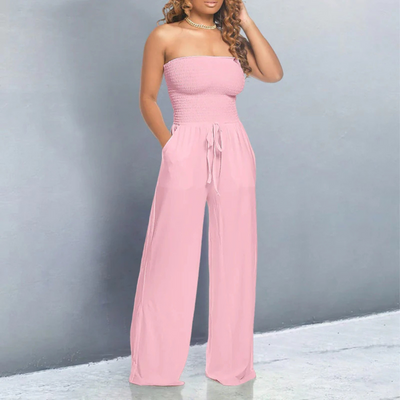 Claudia | Tuta casual senza spalle
