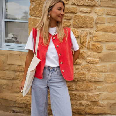 Salvatrice | Elegante gilet estivo artigianale