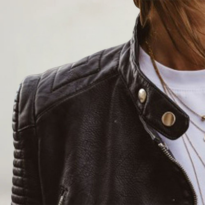 GRAZIA | VESTE IN PELLE VERA DAL TAGLIO ICONICO