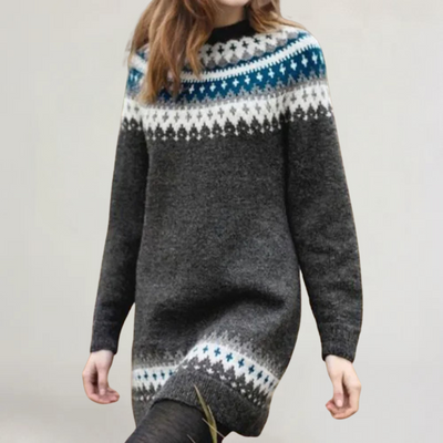 BRIANNA | MAGLIONE IN LANA VINTAGE ISPIRAZIONE ISLANDESE