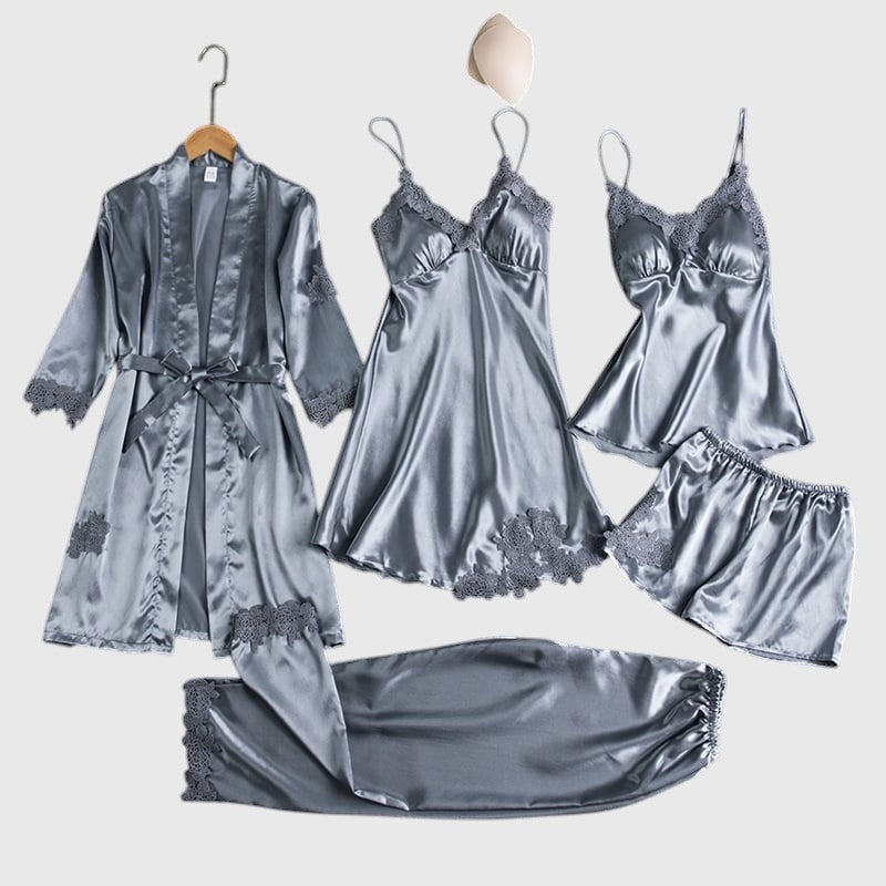Marta | Set da Notte Femminile in 5 Pezzi