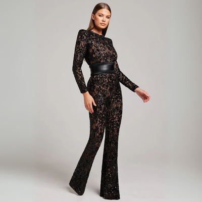 Paolina | Elegante tuta in pizzo
