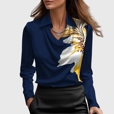 CONCETTA | BLUSA IN TESSUTO LEGGERO ELEGANTE