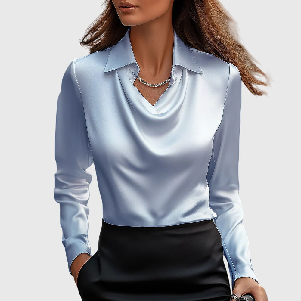 CONCETTA | BLUSA IN TESSUTO LEGGERO ELEGANTE