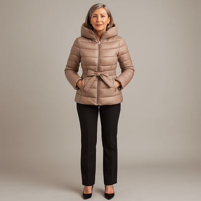 Loren | Cappotto invernale di lusso con imbottitura soffice