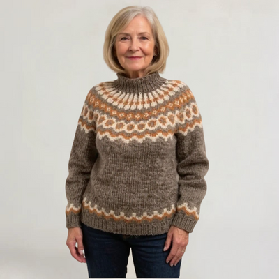 BRIANNA | MAGLIONE IN LANA MORBIDA ISPIRAZIONE VINTAGE NORDICA