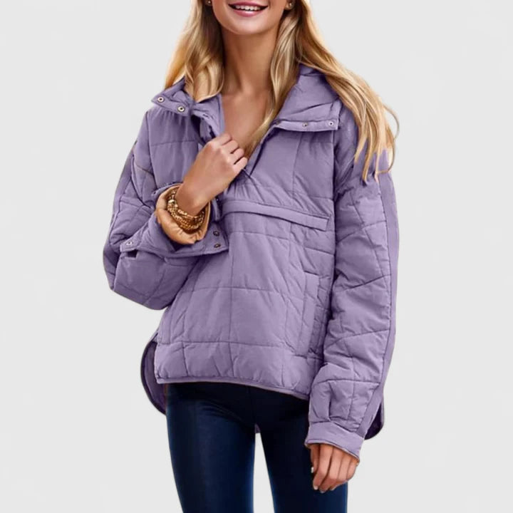 GRETA | FELPA OVERSIZE IN COTONE CON CAPPUCCIO