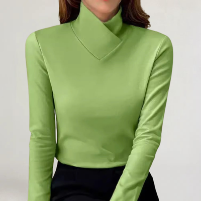 MADDALENA | MAGLIA A COLLO ALTO ELEGANTE IN MAGLIA MORBIDA