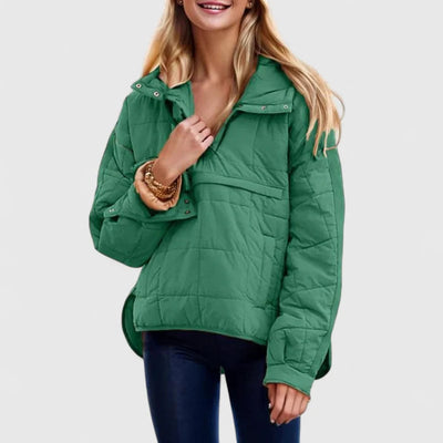 GRETA | FELPA OVERSIZE IN COTONE CON CAPPUCCIO