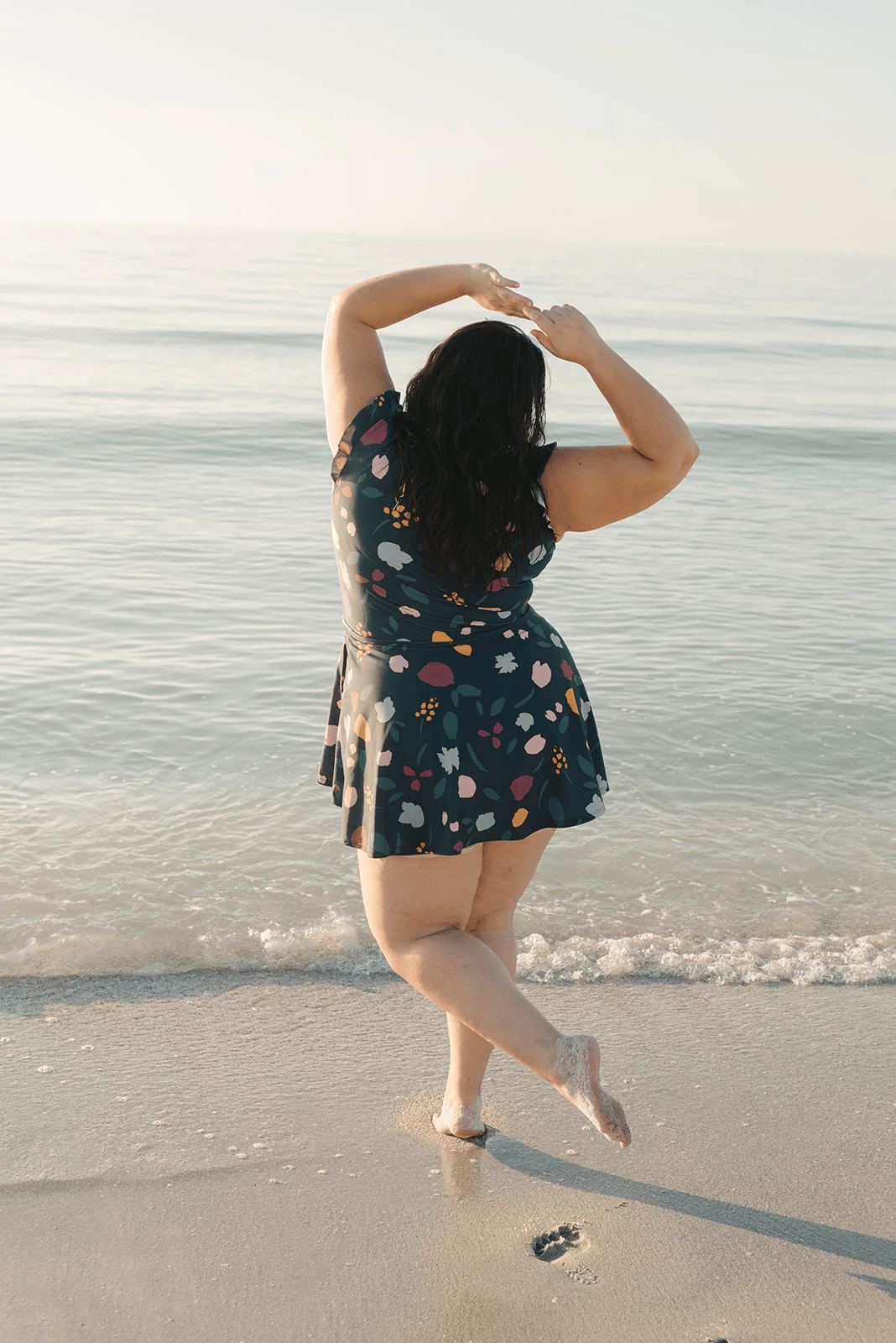 Sophie | Costume da bagno elegante con volant e reggiseno integrato
