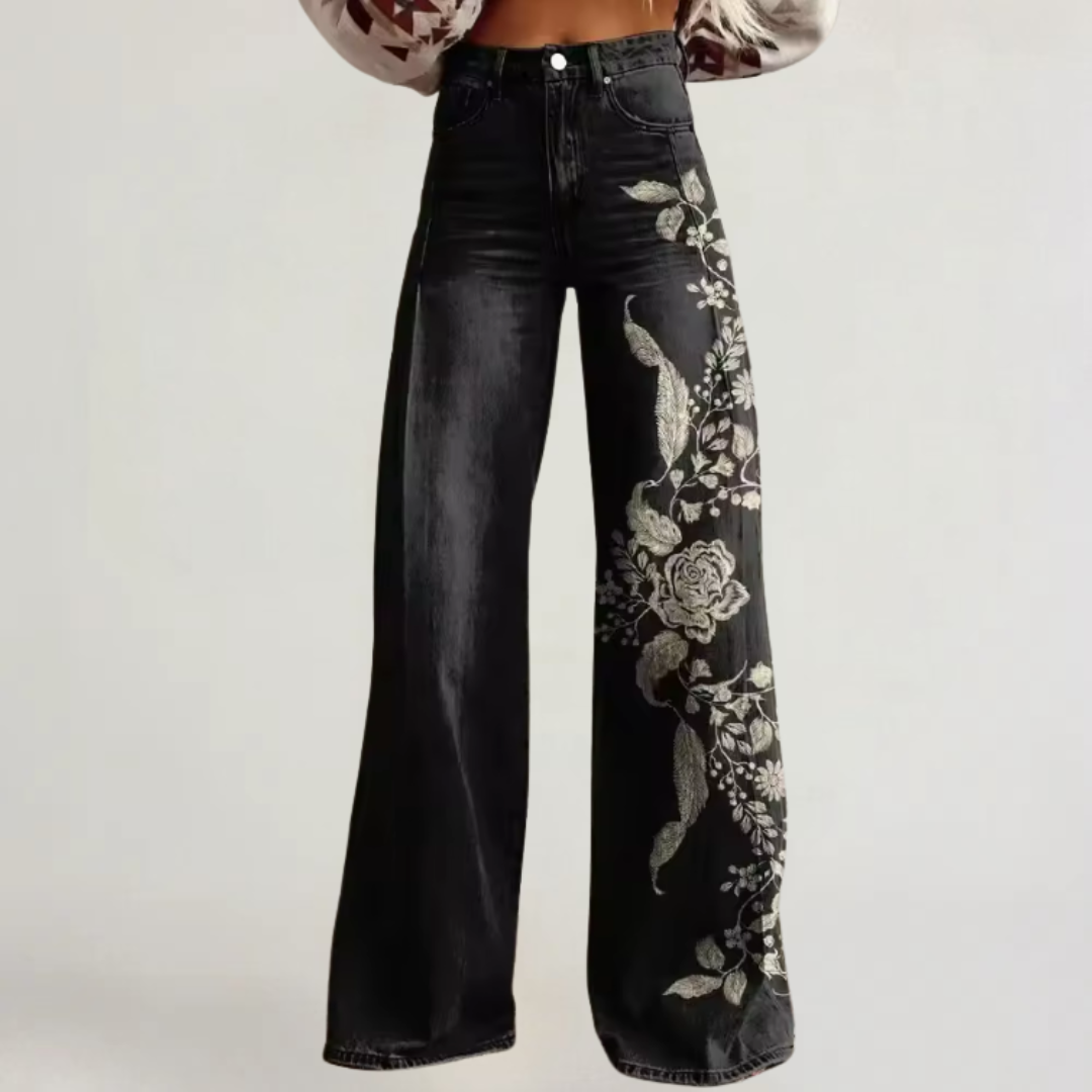 ARIANA | PANTALONI ARTIGIANALI ELEGANTI BOHEMIEN ELEGANTI