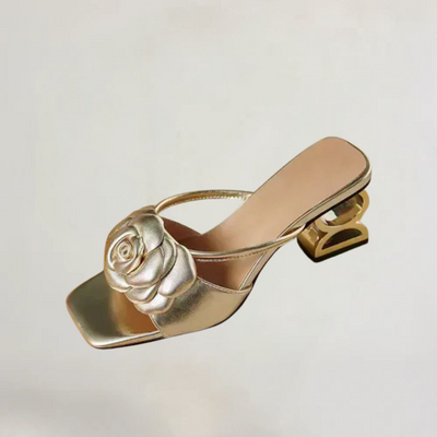 BRIANNA | SANDALI ELEGANTI CON DETTAGLI FLOREALI