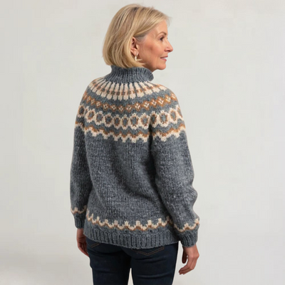 BRIANNA | MAGLIONE IN LANA MORBIDA ISPIRAZIONE VINTAGE NORDICA