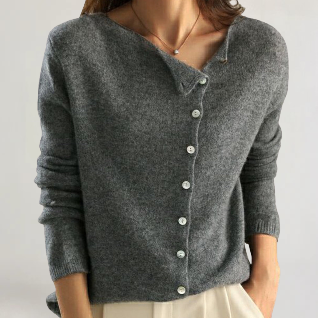 FIORELLA | GILET IN LANA FINE ELEGANTE