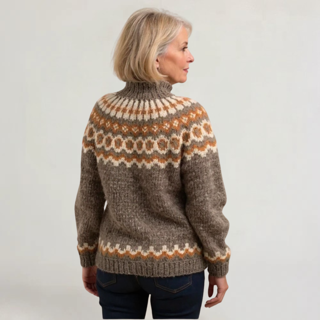 BRIANNA | MAGLIONE IN LANA MORBIDA ISPIRAZIONE VINTAGE NORDICA