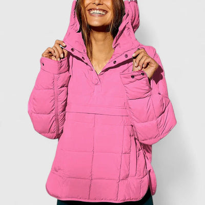 GRETA | FELPA OVERSIZE IN COTONE CON CAPPUCCIO