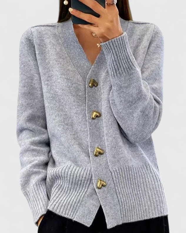 MARIELLA | CARDIGAN ELEGANTE IN MAGLIA LEGGERA