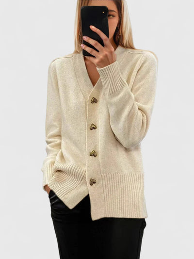 MARIELLA | CARDIGAN ELEGANTE IN MAGLIA LEGGERA