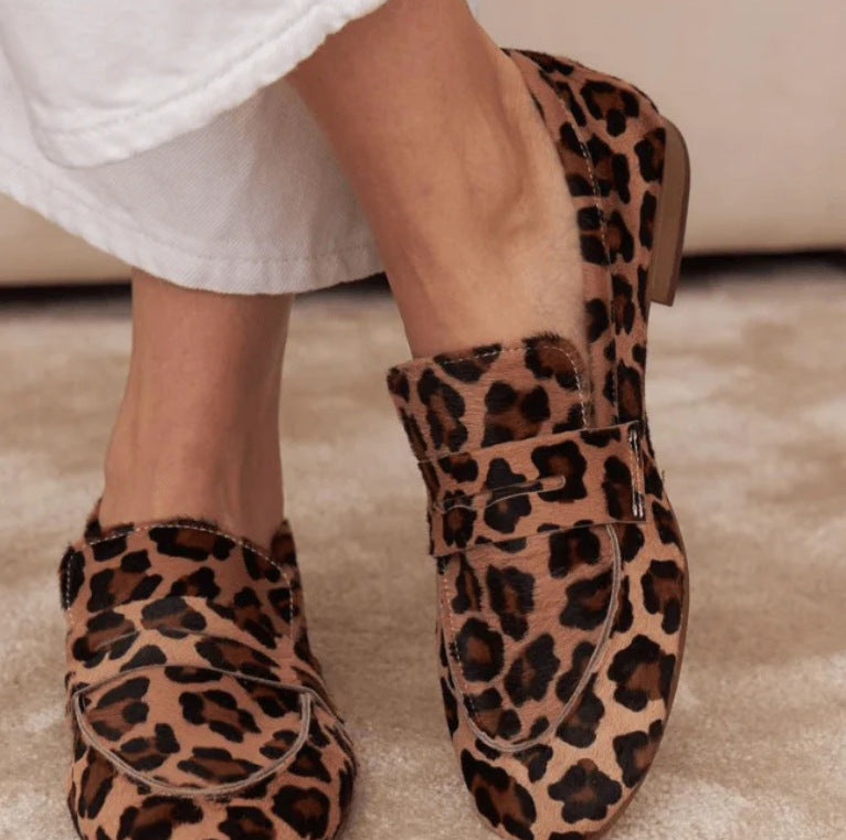 GABRIELLA | MOCASSINI ANIMALIER DI CLASSE