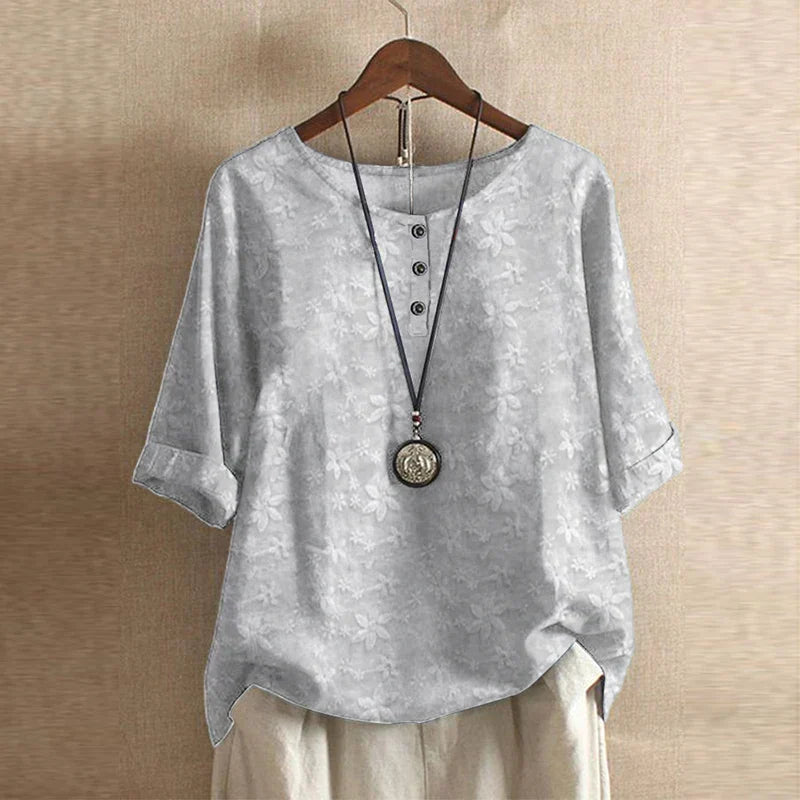 Chloe | Blusa vintage confortevole