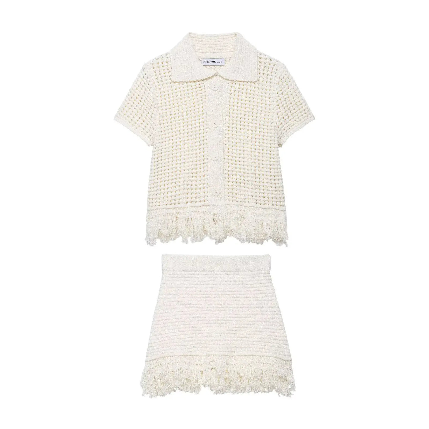 Elena | Set in maglia artigianale elegante