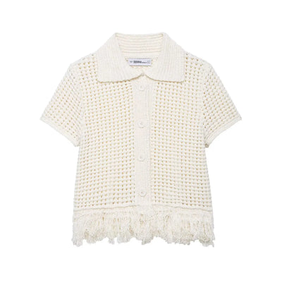 Elena | Set in maglia artigianale elegante