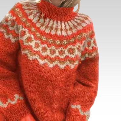 BRIANNA | MAGLIONE IN LANA MORBIDA ISPIRAZIONE VINTAGE NORDICA