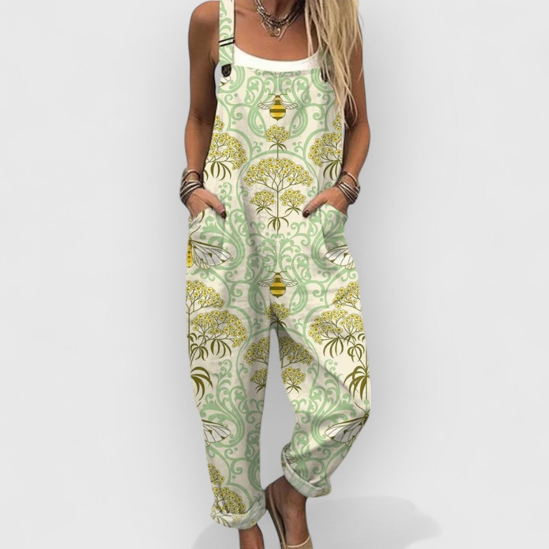 Aurora | Tuta vintage floreale per look unici
