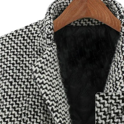 Loren | Cappotto midi in lana artigianale
