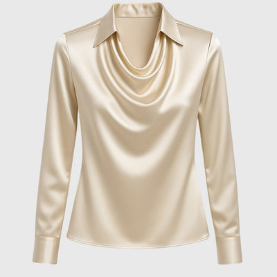 CONCETTA | BLUSA IN TESSUTO LEGGERO ELEGANTE