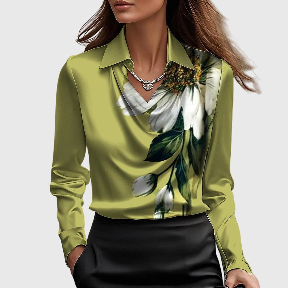CONCETTA | BLUSA IN TESSUTO LEGGERO ELEGANTE
