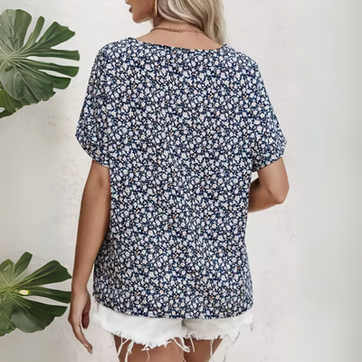 Chloe | Blusa chic con stampa floreale
