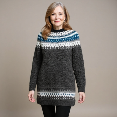 BRIANNA | MAGLIONE IN LANA VINTAGE ISPIRAZIONE ISLANDESE