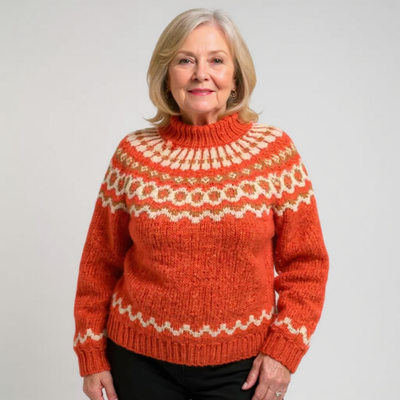BRIANNA | MAGLIONE IN LANA MORBIDA ISPIRAZIONE VINTAGE NORDICA