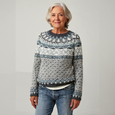 BRIANNA | MAGLIONE IN LANA CALDA STILE VINTAGE ISLANDESE