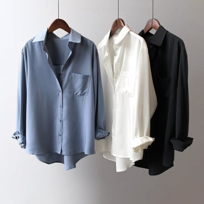 HARPER | CAMICIA BLOUSE IN TESSUTO MORBIDO