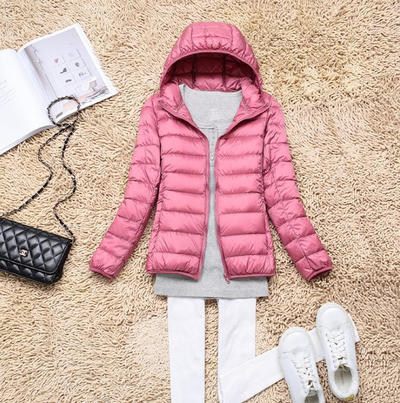 Melissa | Piumino con cappuccio elegante e caldo